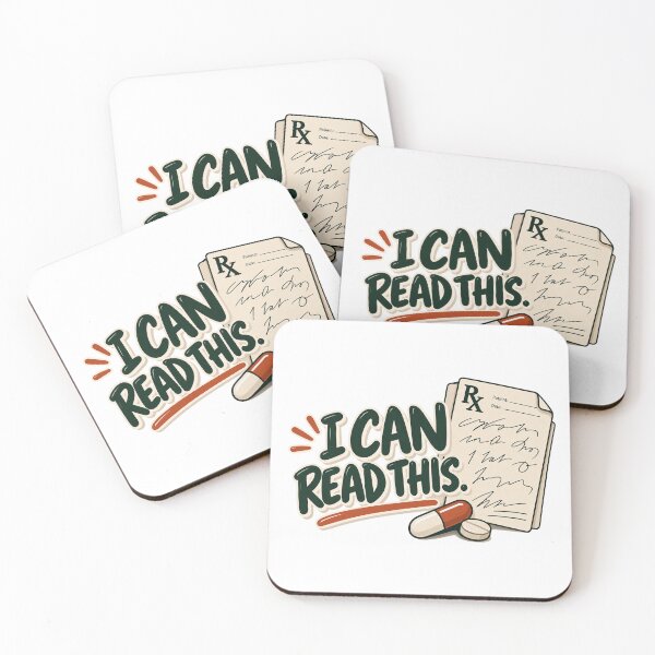 Item preview, I Can Read This Pharmacist Humor designed and sold by Glottopia.