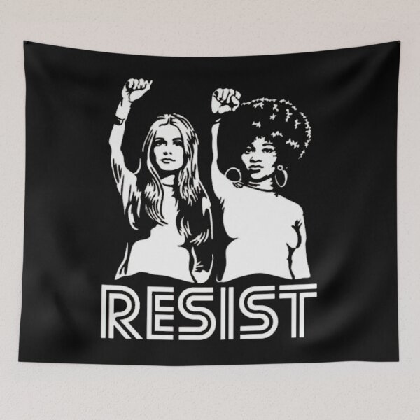 Item preview, Gloria Steinem and Dorothy Pitman Hughes Resist designed and sold by ByakuranRegan.