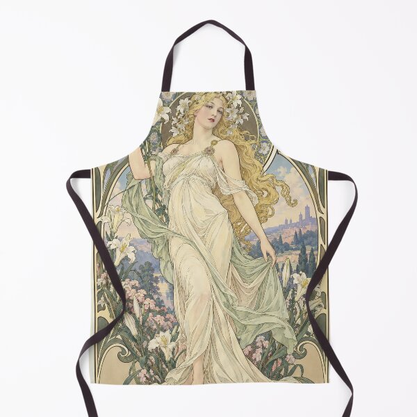 Item preview, Alphonse Mucha, primavera de 1898 designed and sold by maniacfitness.