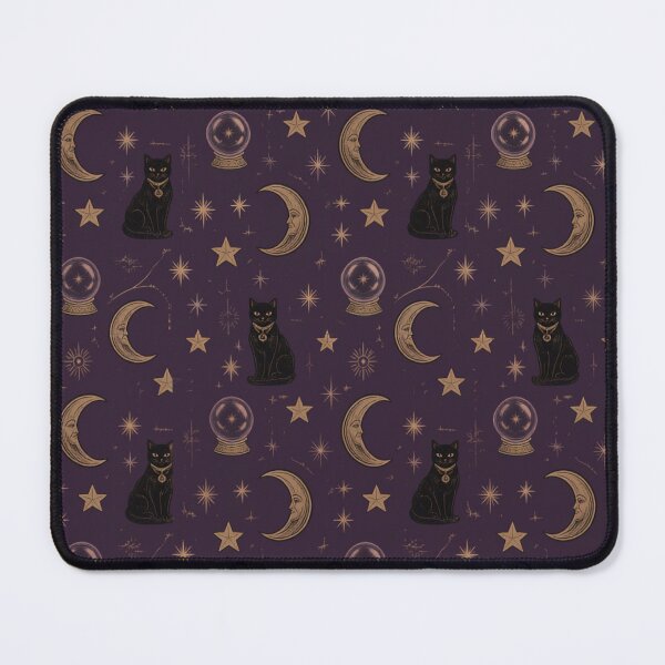 Item preview, Spooky Witchy Celestial Moon and Stars Pattern designed and sold by Artlustic.