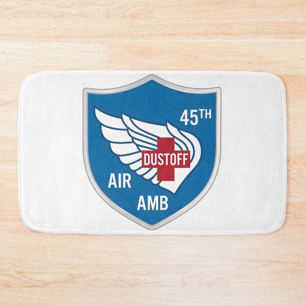 Item preview, US Army 45th Medical Company Air Ambulance Dustoff Shield Emblem designed and sold by CharlieDesings.