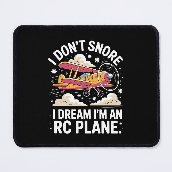 Item preview, I Don’t Snore – I Dream I’m an RC Plane   designed and sold by jkrphoto.