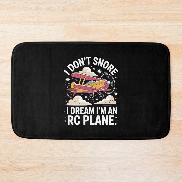 Item preview, I Don’t Snore – I Dream I’m an RC Plane   designed and sold by jkrphoto.