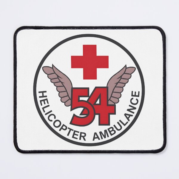 Item preview, US Army 54th Medical Detachment Helicopter Ambulance Dustoff Roundel Emblem designed and sold by CharlieDesings.