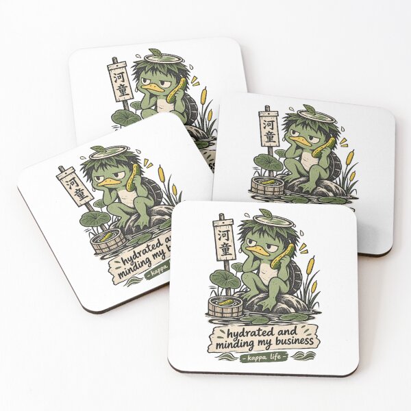 Item preview, Japanese Kappa Hydrated and Minding My Business designed and sold by tollaru.