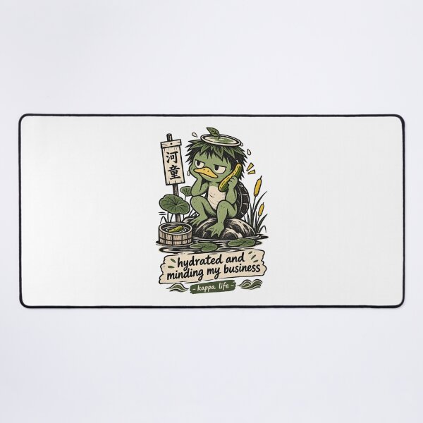 Item preview, Japanese Kappa Hydrated and Minding My Business designed and sold by tollaru.