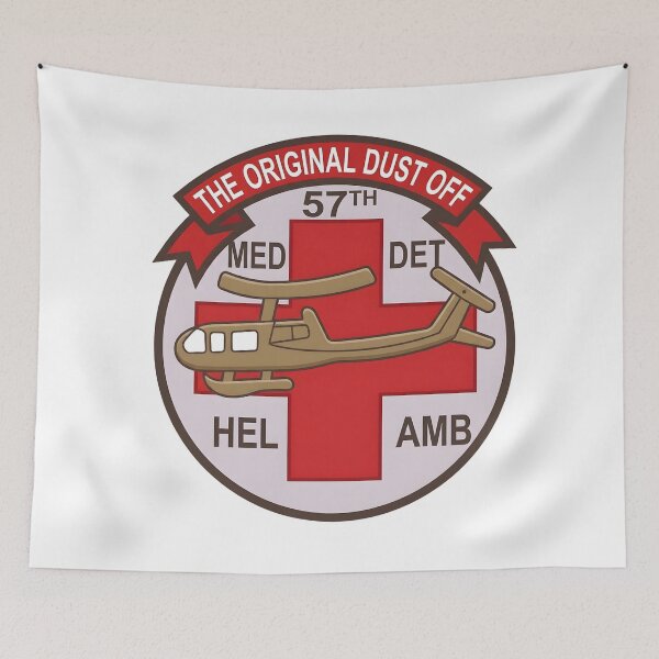 Item preview, US Army 57th Medical Detachment The Original Dust Off Emblem designed and sold by CharlieDesings.