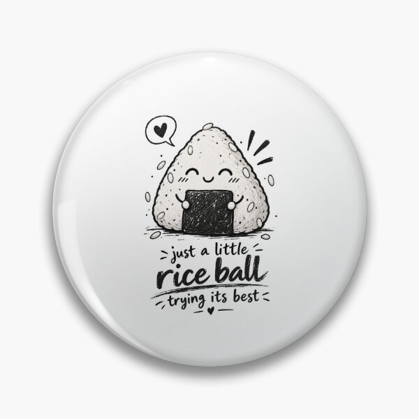 Item preview, Just A Little Onigiri Trying Its Best designed and sold by tollaru.