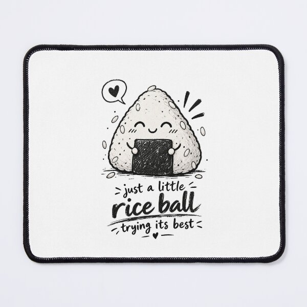 Item preview, Just A Little Onigiri Trying Its Best designed and sold by tollaru.