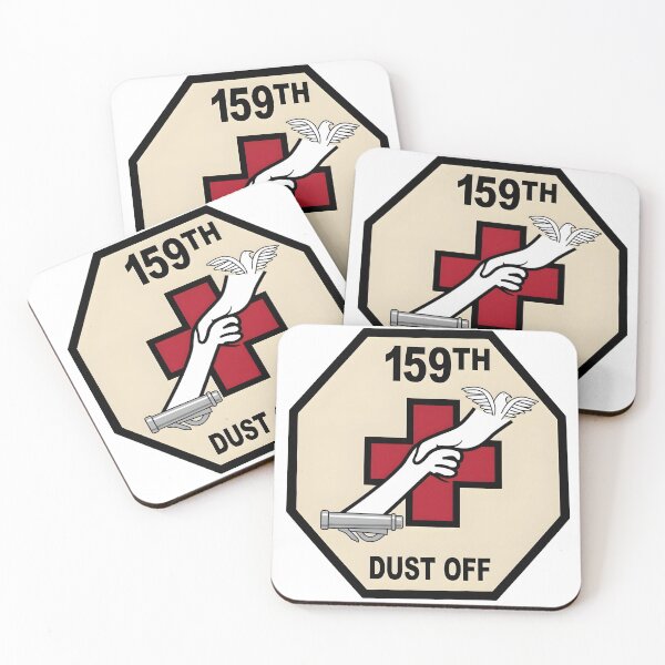 Item preview, US Army 159th Medical Company Dust Off Octagon Emblem designed and sold by CharlieDesings.