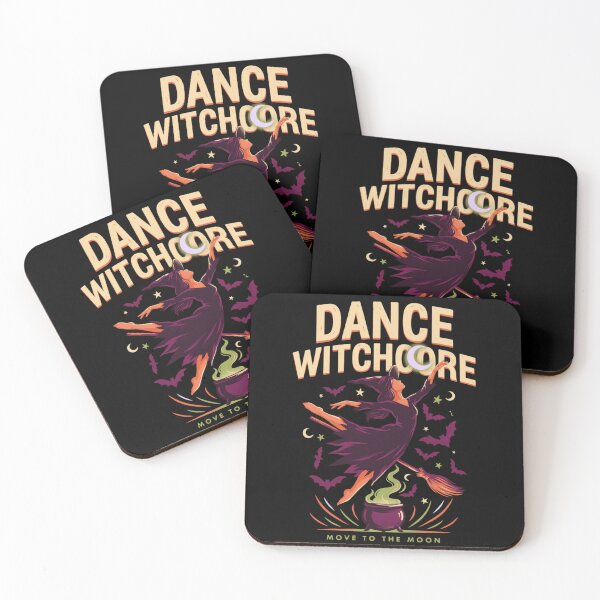 Item preview, Dance Witchcore T-Shirt | Move With The Moon Halloween Graphic Tee v10 designed and sold by DarylWelsh2024.