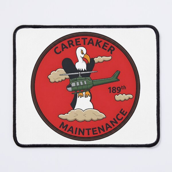 Item preview, US Army 189th Maintenance Company Caretaker Huey Emblem designed and sold by CharlieDesings.