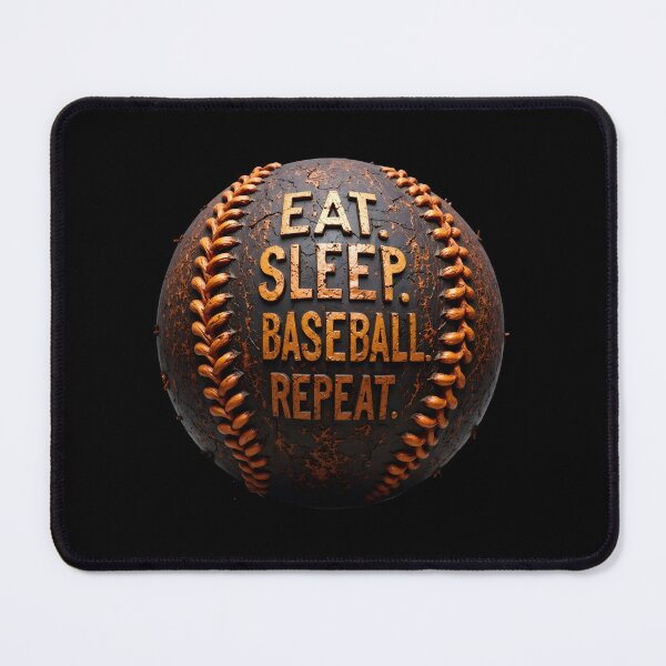 Item preview, Eat Sleep Baseball repeat for baseball lovers | Baseball lovers gift Active T-Shirt designed and sold by MaciejRudzinsky.