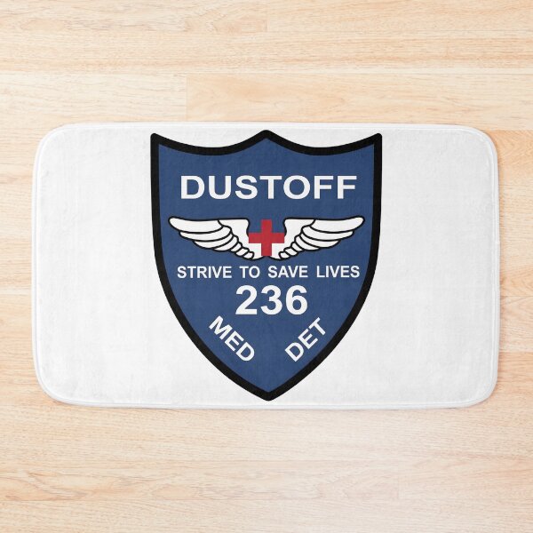 Item preview, US Army 236th Medical Detachment Dustoff Strive To Save Lives Shield Emblem designed and sold by CharlieDesings.