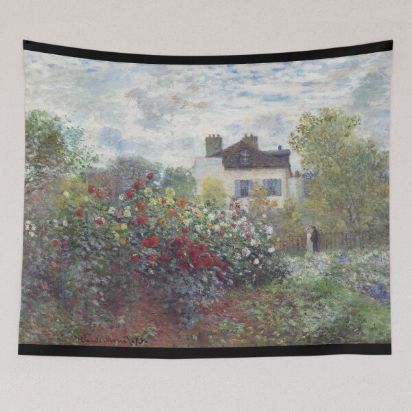 Item preview, The Artist's Garden in Argenteuil - Claude Monet designed and sold by NewNomads.