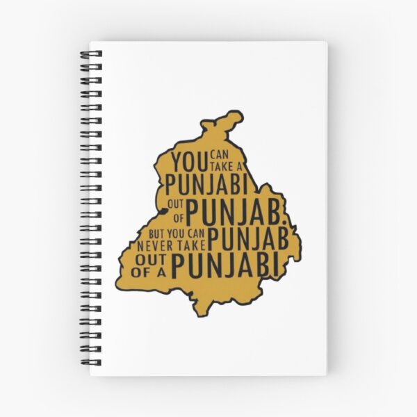 Item preview, Punjab map with quote designed and sold by ELVORA75.