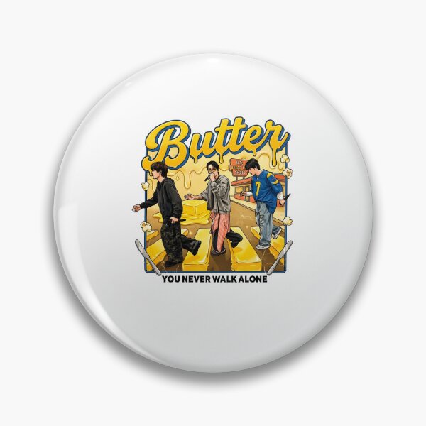 Item preview, Butter You Never Walk Alone K-Pop Parody Design designed and sold by OddPopARt.