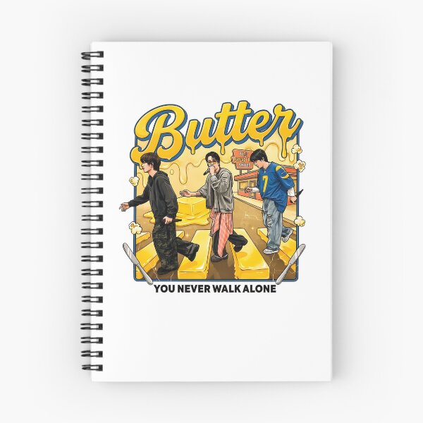 Item preview, Butter You Never Walk Alone K-Pop Parody Design designed and sold by OddPopARt.