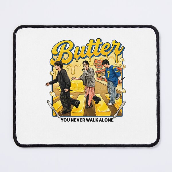 Item preview, Butter You Never Walk Alone K-Pop Parody Design designed and sold by OddPopARt.