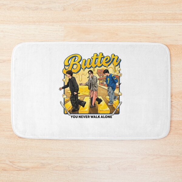 Item preview, Butter You Never Walk Alone K-Pop Parody Design designed and sold by OddPopARt.