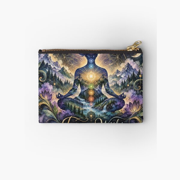 Item preview, Journey Within | Cosmic Spiritual Meditation Art | Chakra Enlightenment Design designed and sold by A Light Worker.