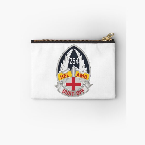 Item preview, US Army 254th Medical Detachment Helicopter Ambulance Dust-Off Crest Emblem designed and sold by CharlieDesings.