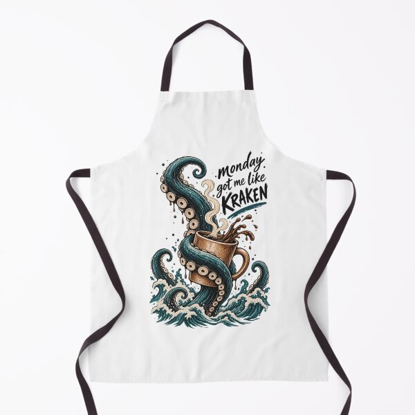 Item preview, Monday Got Me Like a Kraken designed and sold by tollaru.