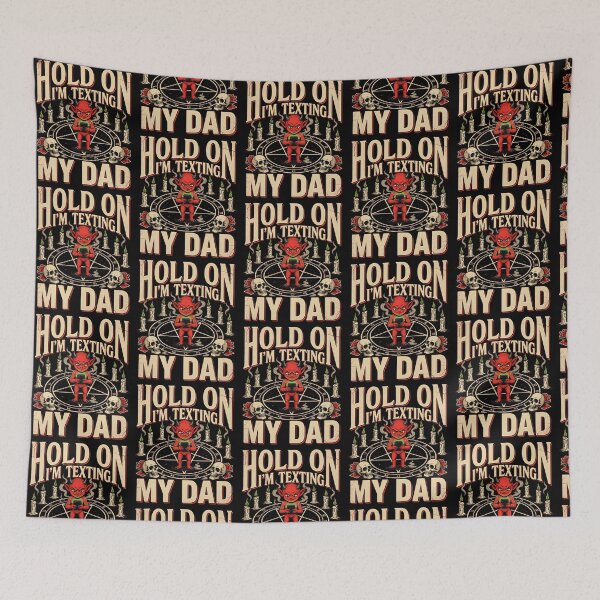 Item preview, Hold On I’m Texting My Dad Sarcastic Halloween Humor designed and sold by Redgiant87x.