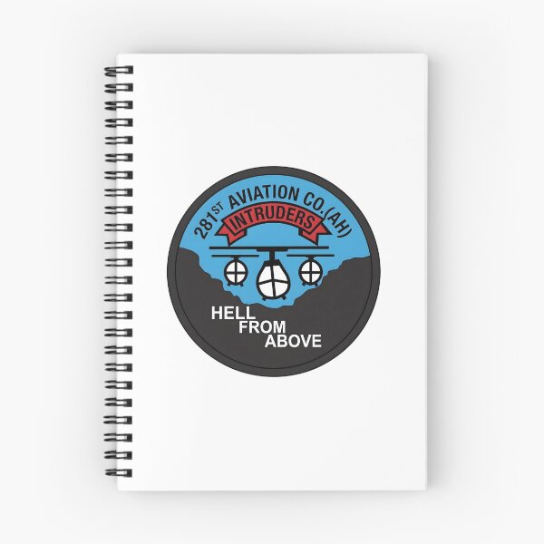 Item preview, US Army 281st Aviation Company Intruders Hell From Above Emblem designed and sold by CharlieDesings.