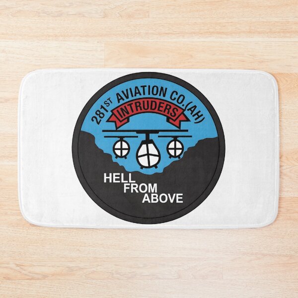Item preview, US Army 281st Aviation Company Intruders Hell From Above Emblem designed and sold by CharlieDesings.