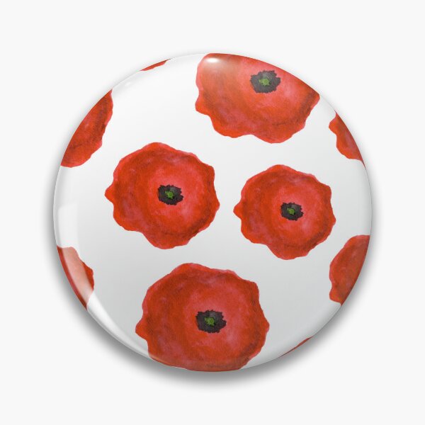 Item preview, Lots of Poppies Watercolor Blooms designed and sold by FarnwirbelArt.