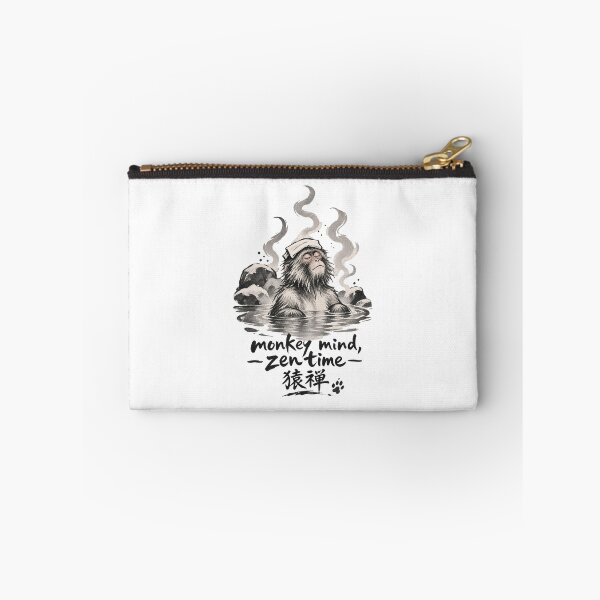 Item preview, Snow Monkey Onsen Zen Time designed and sold by tollaru.