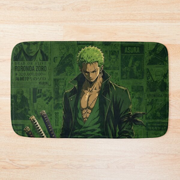 Item preview, Zoro | Green Haired Three Sword Warrior – Dark Samurai Anime Aesthetic designed and sold by Dyan4.