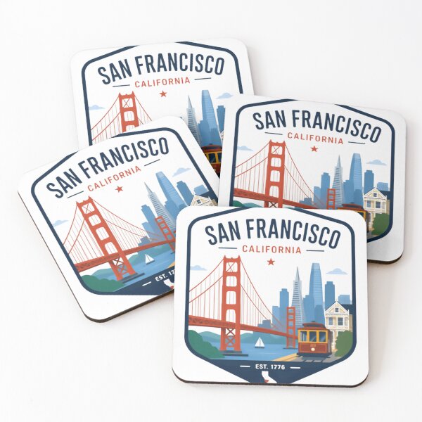 Item preview, San Francisco California Est. 1776 City Travel Souvenir designed and sold by Simsimah26Parks.