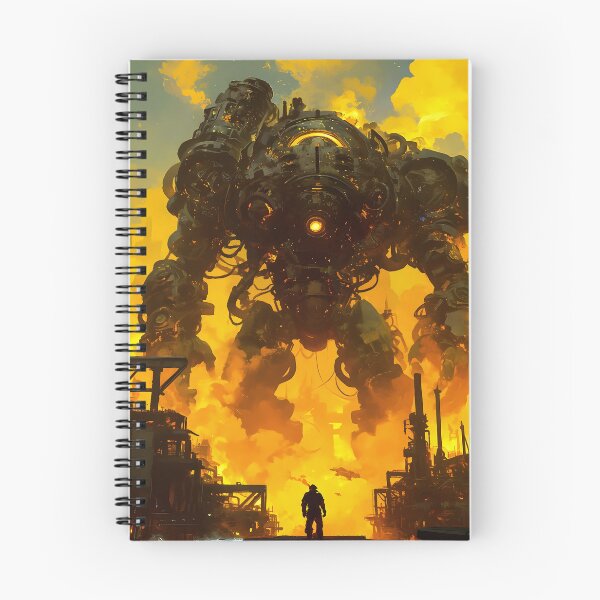 Item preview, Giant Mech Cityscape designed and sold by chastitysblai.