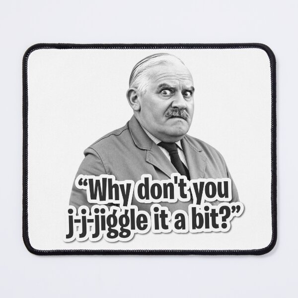 Item preview,  Arkwright 'j-j-jiggle it a bit" designed and sold by Mirthful Merch.