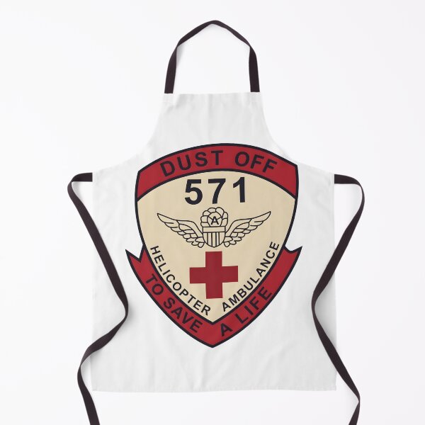 Item preview, US Army 571st Medical Detachment Dust Off Helicopter Ambulance Shield Emblem designed and sold by CharlieDesings.