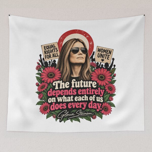 Item preview, Gloria-Steinem designed and sold by ByakuranRegan.