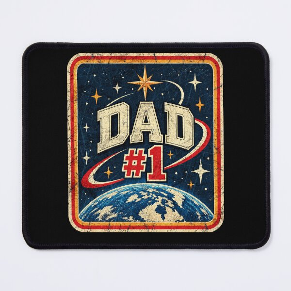Item preview, Retro Dad 1 Outer Space Vintage Father Day designed and sold by schoolofbullies.