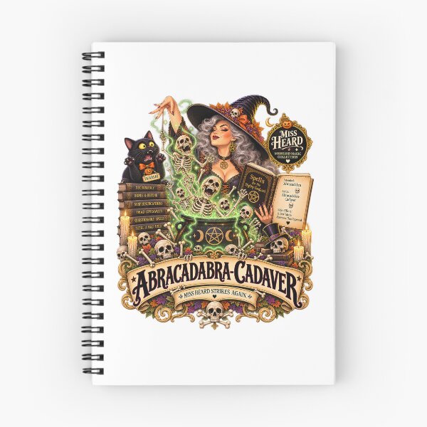 Item preview, MISS HEARD'S - ✨MISHEARD MAGIC COLLECTION✨ - THE HALLOWEEN INCANTATION - ABRACADABRA-CADAVER designed and sold by WheelieGdArt.