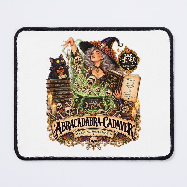 Item preview, MISS HEARD'S - ✨MISHEARD MAGIC COLLECTION✨ - THE HALLOWEEN INCANTATION - ABRACADABRA-CADAVER designed and sold by WheelieGdArt.