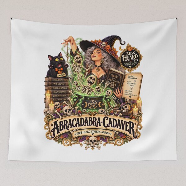 Item preview, MISS HEARD'S - ✨MISHEARD MAGIC COLLECTION✨ - THE HALLOWEEN INCANTATION - ABRACADABRA-CADAVER designed and sold by WheelieGdArt.