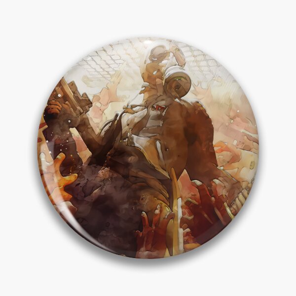 Item preview, Dynamic Warrior Surrounded by Fiery Elements designed and sold by chastitysblai.
