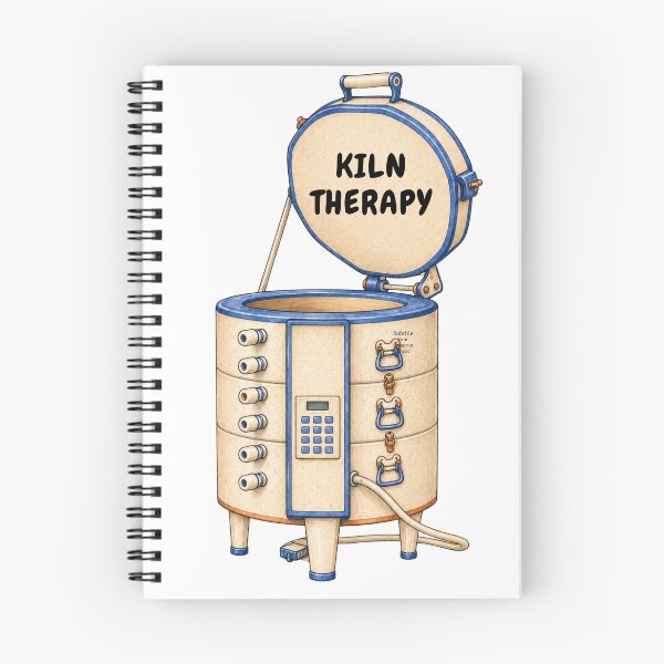 Item preview, Kiln Therapy -Blue designed and sold by SamanthaLPottery.