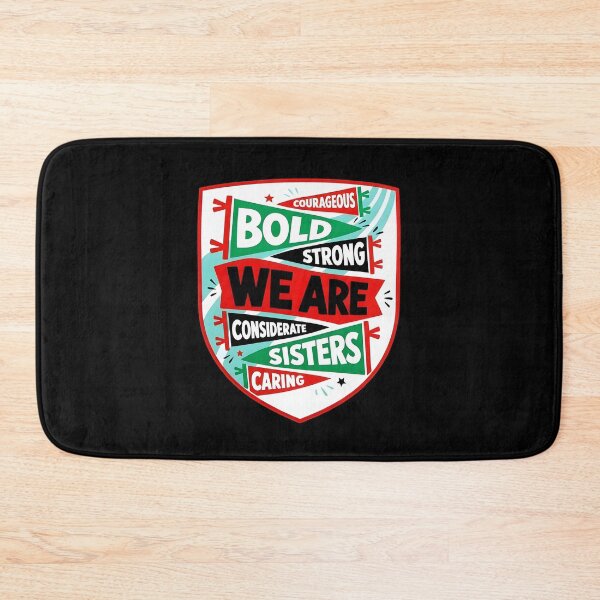 Item preview, We Are Sisters - Courageous Bold Strong Caring Girl Scout Design designed and sold by OddPopARt.
