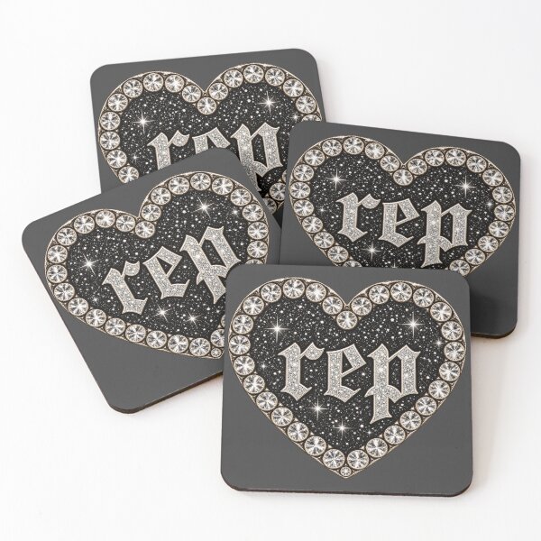 Item preview, REP Rhinestone Heart TS Reputation designed and sold by taylorvinyls.