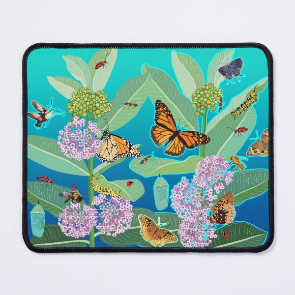 Item preview, Milkweed Microcosm of Butterflies and Pollinators designed and sold by Jedi-Artist.