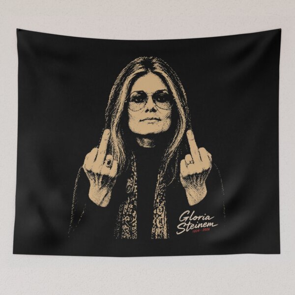 Item preview, Vintage 70s Feminist Icon, Gloria Steinem Feminist Icon designed and sold by ByakuranRegan.