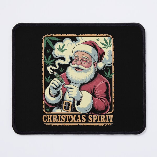 Item preview, Christmas Spirit Funny Vintage Santa Claus Smoking designed and sold by Ortigzitoun.