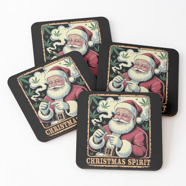 Item preview, Christmas Spirit Funny Vintage Santa Claus Smoking  designed and sold by Ortigzitoun.